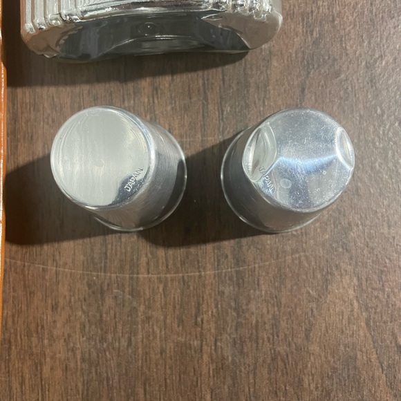 Vintage BOB Cowhide Leather Flask Shot Cup Portable Travel Bar Set - Picture 5 of 8